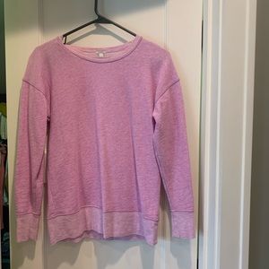 JCrew purple sweater